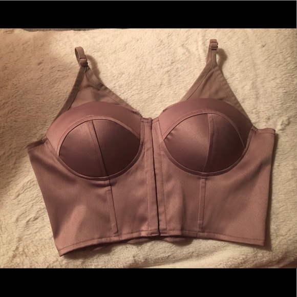 Charlotte Russe Tops - Charlotte Russe Corset Crop Top